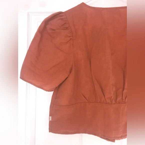 Levi’s short sleeve blouse (M) - Picture 8 of 10